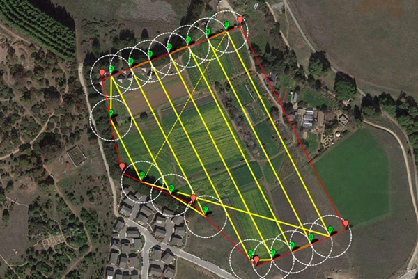 Dronekartlegging ifra luften, perfekt for maskinstyring og planlegging